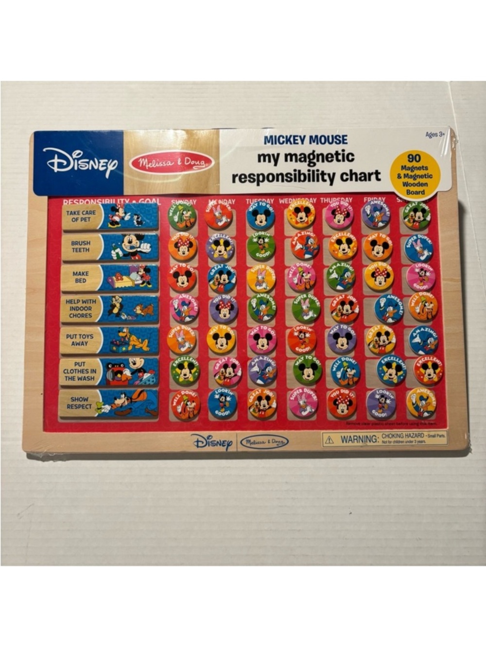 Melissa & Doug Disney Mickey Mouse Clubhouse My Magnetic Responsibility Chart
